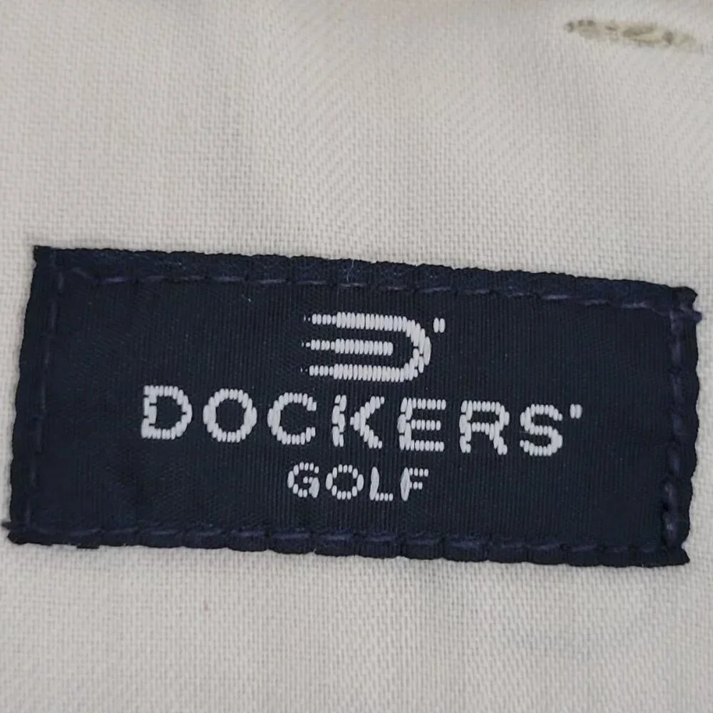 Khaki Docker Golf Pants Men Size 36/28 - Picture 11 of 14